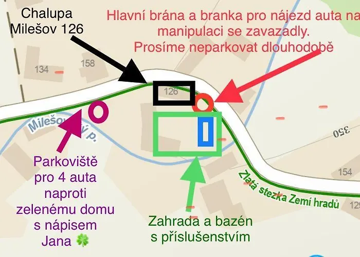 公寓 Pod Milesovkou Milesov (Litomerice)